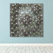 Kronleuchter Leinwanddruck (Insitu (Holzboden))