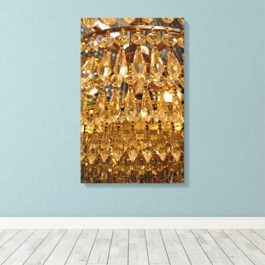kronleuchter leinwanddruck (Insitu (Holzboden))