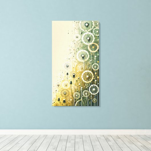 Kronleuchter Leinwanddruck (Insitu (Holzboden))