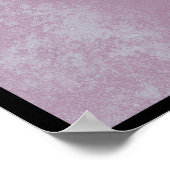 Kronleuchter - Lila Grunge Poster (Ecke)