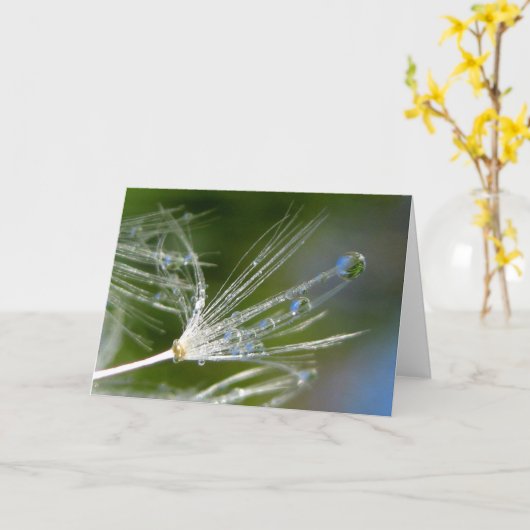 Kronleuchter mit Poesie der Natur Karte (Gelbe Blume)