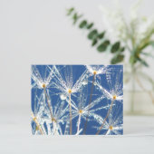 Kronleuchter mit taubenfröhlicher Natur Postkarte (Stehend Vorderseite)