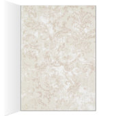 Kronleuchter - Monogramm mit weißem Umschlag / (Innen (Rechts))