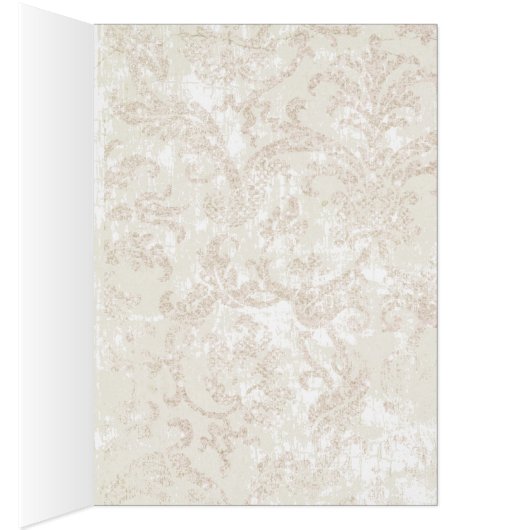 Kronleuchter - Monogramm mit weißem Umschlag / (Innen (Rechts))