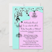 Kronleuchter: Paris Einladung (Vorderseite)