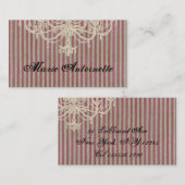 Kronleuchter Pleasure ~ Visitenkarte (Vorne/Hinten)