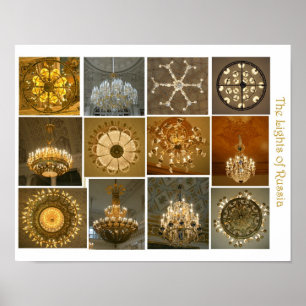 Kronleuchter Poster