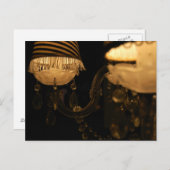 Kronleuchter Postkarte (Vorne/Hinten)