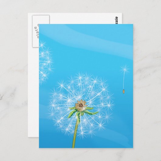 Kronleuchter Postkarte (Vorne/Hinten)