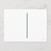 Kronleuchter Postkarte (Rückseite)