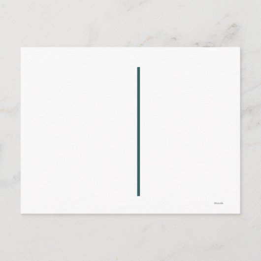 Kronleuchter Postkarte (Rückseite)