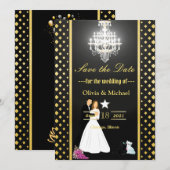 Kronleuchter Save The Date (Vorne/Hinten)
