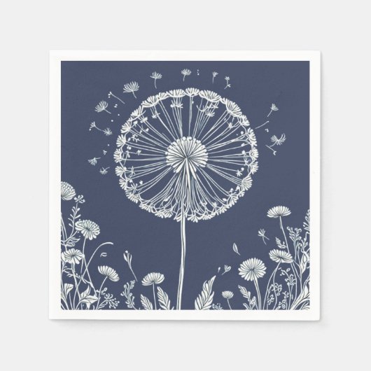 Kronleuchter Serviette (Vorderseite)