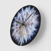 Kronleuchter (Taraxacum Officinale) Runde Wanduhr (Winkel)