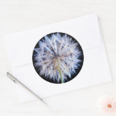 Kronleuchter (Taraxacum Officinale) Runder Aufkleber (Umschlag)