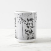 Kronleuchter - Unkraut/Wunsch Kaffeetasse (Mittel)