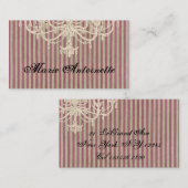 Kronleuchter - Visitenkarte (Vorne/Hinten)