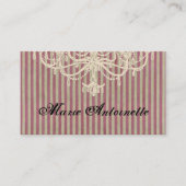 Kronleuchter - Visitenkarte (Vorderseite)