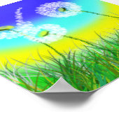 Kronleuchter, Wuchzange, Poster (Ecke)