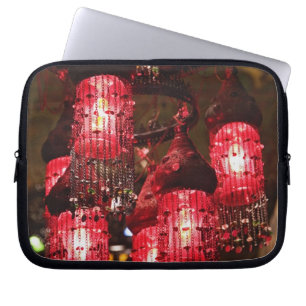 Kronleuchter zum Verkauf, Khan el Khalili Bazaar, Laptopschutzhülle