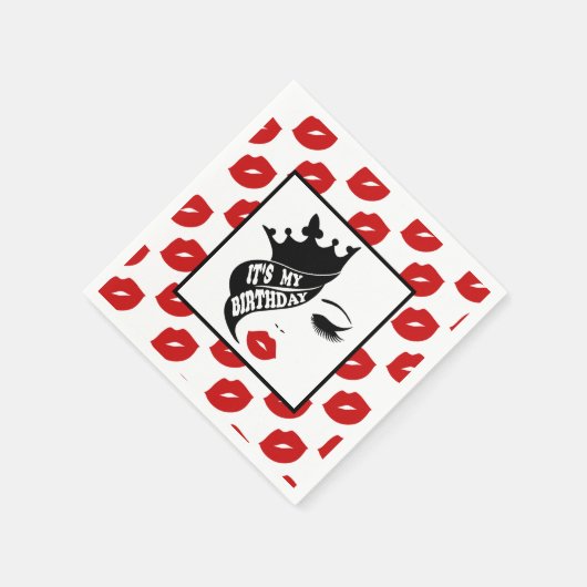 Kronleuchtersammlung Serviette (Ecke)