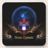 Krono Dynamic Fraktal Art Untersetzer Set (Vorderseite)