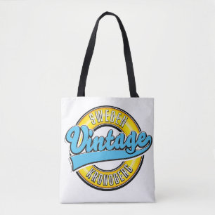 Kronoberg Schweden Vintages Logo Tasche