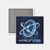 Kronos 2" Magnet (Vorderseite/Rückseite)