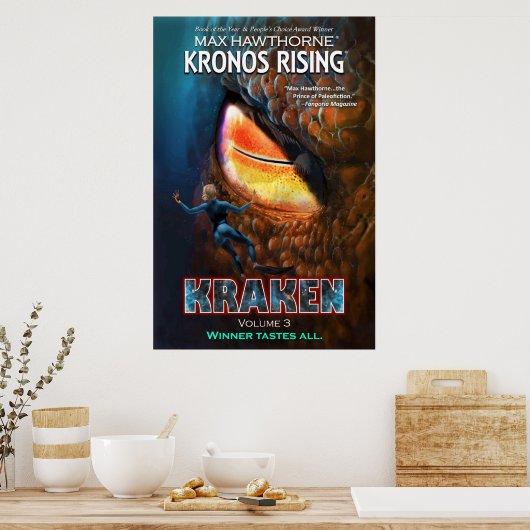 Kronos Rising: Kraken Vol. 3 Cover Art Poster (Küche)