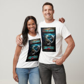 Kronos Steigen: Kraken Pliosaur GEGEN Megalodon T-Shirt (Unisex)