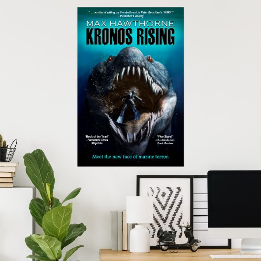 KRONOS STEIGT NEUES COVER DESIGN Poster - TEETH! (Heimbüro)