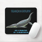 Kronosaurus Dinosaur Mousepad (Mit Mouse)