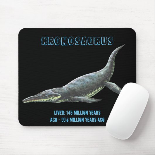 Kronosaurus Dinosaur Mousepad (Mit Mouse)