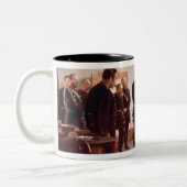 Kronprinz Frederick durch die Leiche Zweifarbige Tasse (Links)
