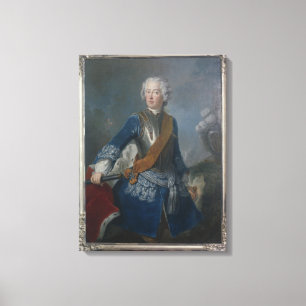 Kronprinz Frederick II, c.1736 Leinwanddruck