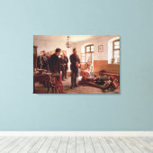 Kronprinz Frederick von der Leiche Leinwanddruck (Insitu (Holzboden))