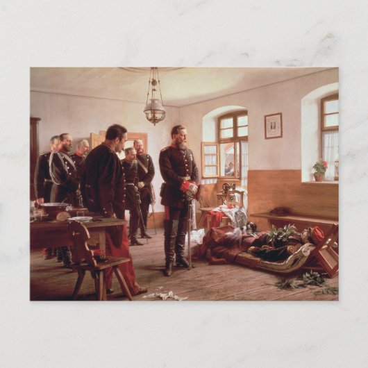 Kronprinz Frederick von der Leiche Postkarte (Vorderseite)