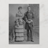 Kronprinz Rudolf von Österreich & Stephanie Postkarte (Vorderseite)