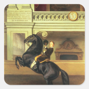 Kronprinz Rudolph von Österreich Quadratischer Aufkleber