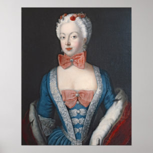 Kronprinzessin Elisabeth Christine von Preussen Poster
