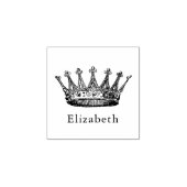 Kronprinzessin Personalisiert Gummistempel (Prägung)
