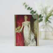 Kronprinzessin Stephanie von Belgien Postkarte (Stehend Vorderseite)