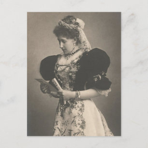 Kronprinzessin Stephanie von Österreich #057H Postkarte