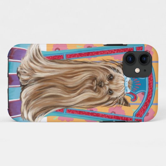 Kronprinzessin Yorkie Case-Mate iPhone Hülle (Rückseite (Horizontal))