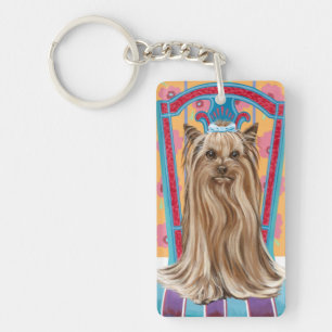 Kronprinzessin Yorkie Schlüsselanhänger