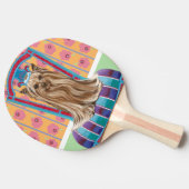 Kronprinzessin Yorkie Tischtennis Schläger (Seitenansicht)