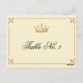 Kronregie in der Tischnummer Gold und Elfenbeinküs (Rückseite)