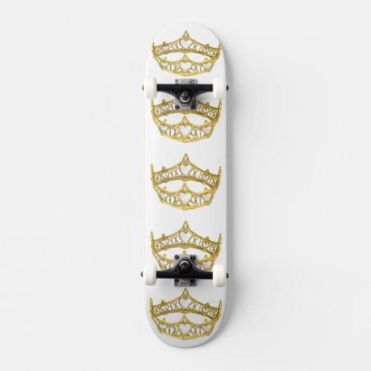 Kronskateboard der Königin des Herzen Skateboard (Vorderseite)