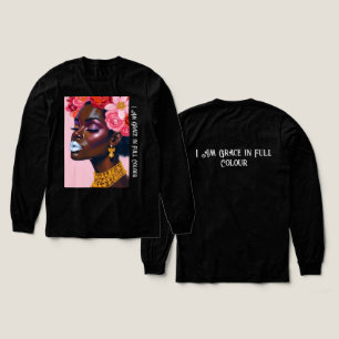 Krönt in der blühenden Königin Tri-Blend Shirt