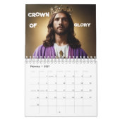 Krönt in Grace Jesus Tischkalender Kalender (Feb 2027)